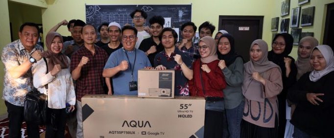 Wabup Rendi Solihin bersama pelajar dan mahasiswa Kukar di Yogyakarta.