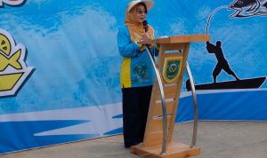 Bupati saat beri sambutan di kegiatan Manutung Jukut