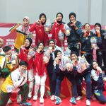 Atlet cabang olahraga Anggar Kalimantan Timur.