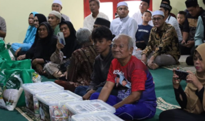 Bupati Kutai Kartanegara (Kukar) Edi Damansyah datang berkunjung sekaligus bersilahturahmi dengan masyarakat di Masjid Al – Ikhlas Desa Bunga Jadi