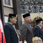 Bupati Kutai Kartanegara Edi Damansyah menghadiri Rapat Paripurna Istimewa ke-11 masa Sidang III DPRD Kukar dengan agenda peresmian pengangkatan Ketua DPRD baru untuk sisa masa jabatan 2024–2029.