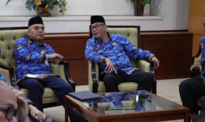 Rapat Koordinasi Penyelenggaraan Pemerintahan Daerah dan Penandatanganan Nota Kesepahaman Terkait Sinergi Tugas dan Fungsi Lintas Sektor