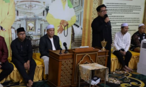 Rendi Solihin melakukan safari Ramadhan 1446 Hijriyah bertempat di Pendopo Majelis Dzikir Dan Sholawat Ma’rifatullah Wa Ma’rifaturrosul Nurul Islam Wa Iman