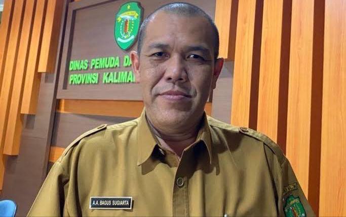 Kepala Bidang (Kabid) Pembudayaan Olahraga Dispora Kaltim, A.A Bagus Surya Saputra Sugiarta