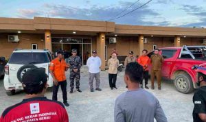 Wabup Gamalis Tinjau Posko Pencarian KM Mina Maritim