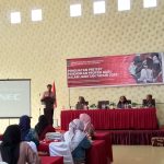 Pembukaan pelatihan penguatan pretest oleh Disdikbud Kukar.