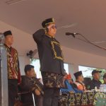 Wabup Rendi Solihin saat memimpin upacara peringatan Hari Sumpah Pemuda.